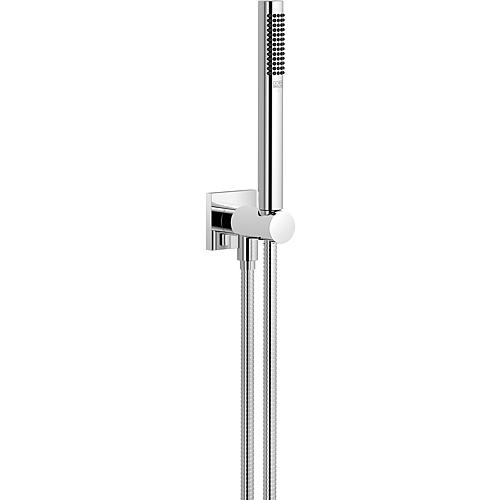 Handheld corner shower rod with wall connection elbow and shower holder Standard 1