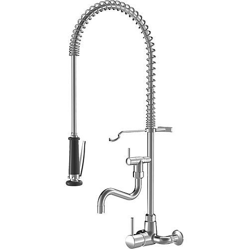 Gastro professional kitchen Wall-mounted sink single-lever mixer Standard 1