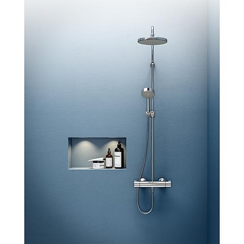 Shower system Hansamicra with thermostat Anwendung 1