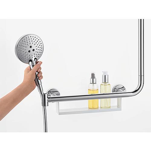 Unica Comfort shower rail Anwendung 1