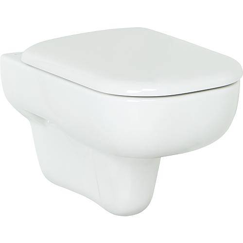 Wall-mounted flushdown toilet Smyle, rimless Standard 1