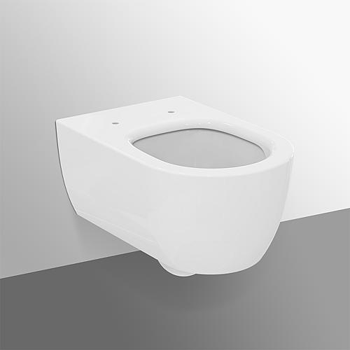 WC suspendu à fond creux Blend Curve, AquaBlade Anwendung 2