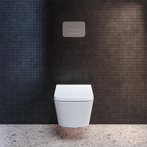 Cube wall-mounted flushdown toilet, AquaBlade Anwendung 4