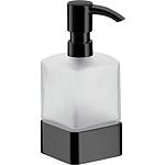 Loft soap dispenser, black, free-standing