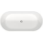 Free-standing Duravit D-Neo bathtub, 2 back rest inclines