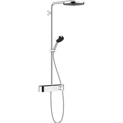 Shower system Pulsify S Showerpipe 260 1jet with ShowerTablet Select 400 Standard 1