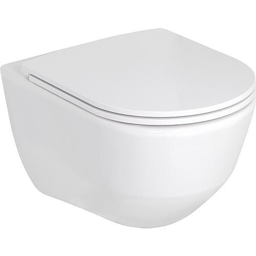 Pack WC combiné Pro, sans bord de rinçage Standard 1