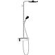 Shower system Pulsify S Showerpipe 260 1jet with ShowerTablet Select 400 Standard 1