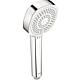 Handheld shower Hansa Basicjet Style 3 spray types Ø 96 mm chrome