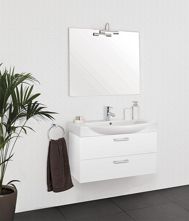 Emira Bathroom Furniture Set Maa Series White High Gloss