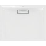 Ultra Flat New shower tray, rectangular, white