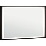 Miroir LED Ranelva avec éclairage frontal et rétroéclairage