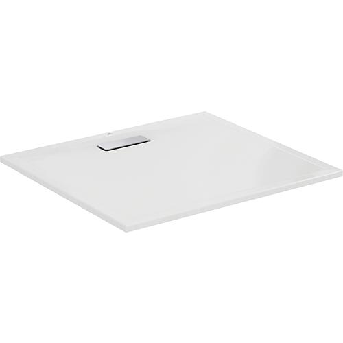 Ultra Flat rectangular shower tray, 1000x25x900 mm, white