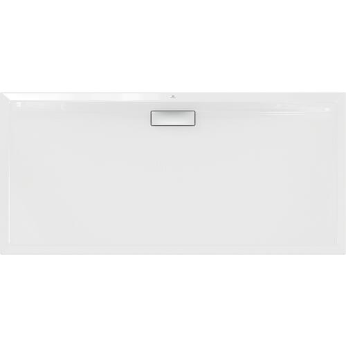 Receveur de douche Ultra Flat New, blanc, 1700x800x25mm