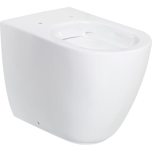 AIMERA pedestal washdown WC, rimless
 Standard 1