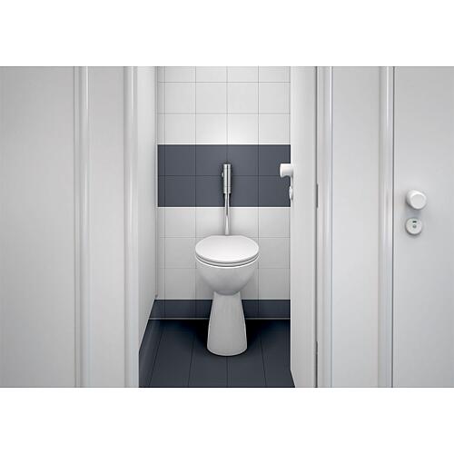 WC-Druckspüler Schell Schellomat Basic ohne Vorabsperrung Anwendung 1