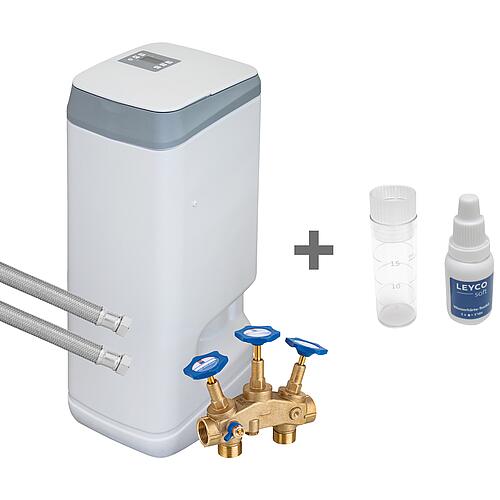 Promotional package Water softeners LEYCOsoft ONE 15 with free test set