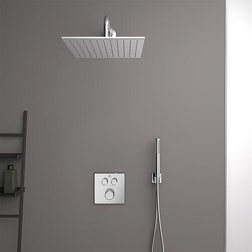 Overhead shower Ideal Standard Idealrain Cube 300 x 300 mm Anwendung 3
