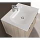 Washbasin base cabinet Eni with washbasin made of cast mineral composite, 600 mm width Anwendung 4