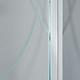 Efim walk-in shower enclosure, 1 side panel with stabilising rod