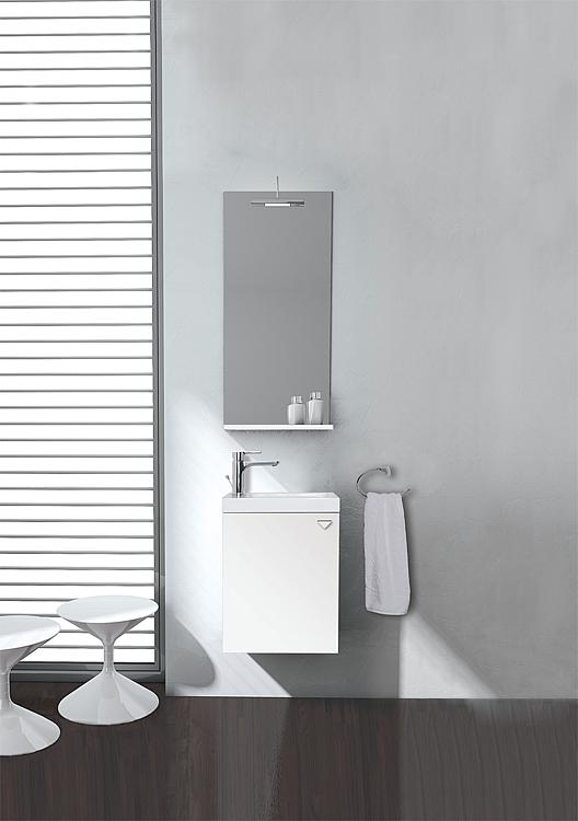 Elyp Bathroom Furniture Set Mau Series White High Gloss