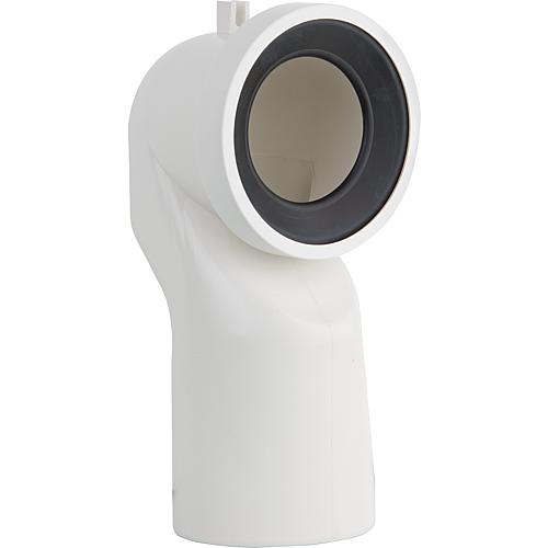 Drain elbow for normal and monobloc toilet Standard 1