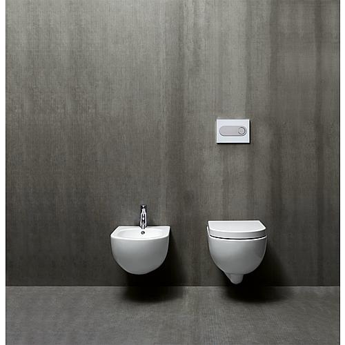 Wall washdown toilet Nuvola Anwendung 3