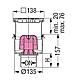 Cellar drain Practicus made of ABS Standard 4