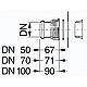 Inlet connector Standard 2