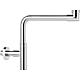 Designer space-saving siphon DN 32 (11/4ö), 32 x 100 mm, brass chrome-plated