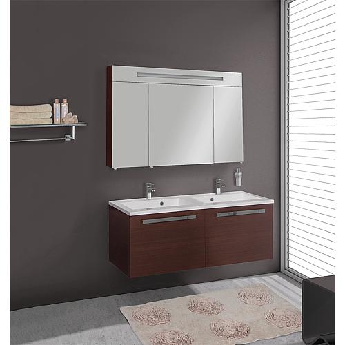 Bathroom furniture set EBLI series MAB dark oak