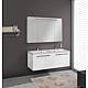 Bathroom furniture set EBLI series MAB high-gloss white