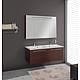 Bathroom furniture set EBLI series MAB dark oak