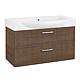 • Washbasin base cabinet with washbasin made of ceramic Standard 4