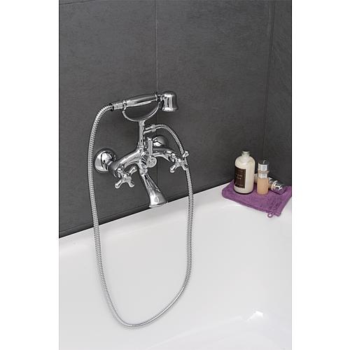 Kit mitigeur bain/douche Retro, avec raccord mural