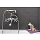 Kit mitigeur bain/douche Retro, avec raccord mural