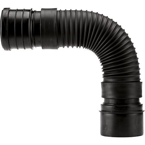 PE toilet connection pipe, flexible, straight Standard 1