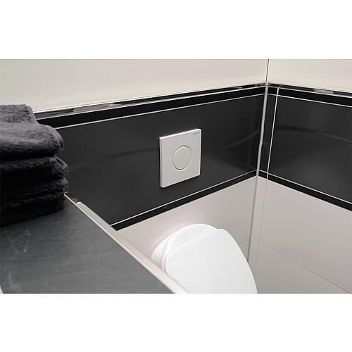 Urinal-Betätigungsplatten mit Handauslösung (pneumatisch) Typ 01 Anwendung 7