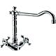 Mitigeur de lavabo Retro, hauteur 235 mm, pivotant Standard 1