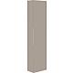 High cabinet Emila series MAE 1 door light grey matt stop left 350x1500x208 mm