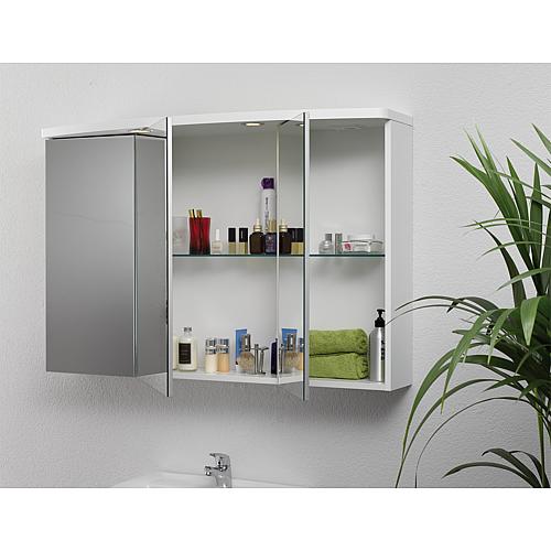 Mirror cabinet with LED lighting Anwendung 5