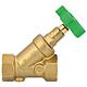 WS free-flow valves made of forging brass, without draining Standard 1