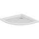Shower trays Hotline quadrant 800x80x800 mm radius 550 mm acrylic, white