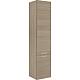 Tall cabinet series MBK, 2 doors Light brown larch, right stop 350x1625x370 mm