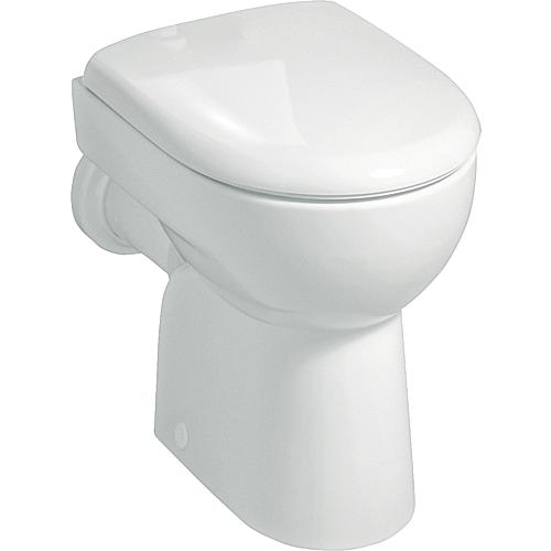 Stand-Flachspül-WC, Abgang waagerecht Renova Nr. 1 Standard 1