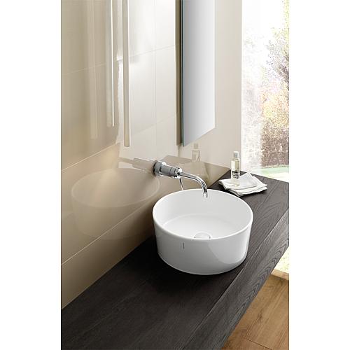 Happy Hour surface-mounted washbasin, round Anwendung 1