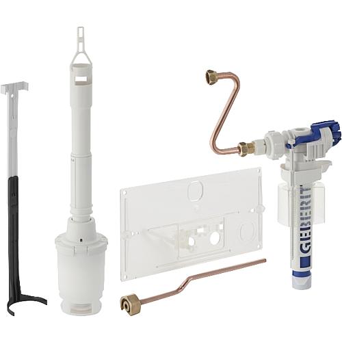 Conversion set for flush-mounted cistern for 200 F and Highline Standard 1