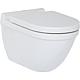 Starck 3 wall-mounted washdown toilet, with concealed fixing Standard 1