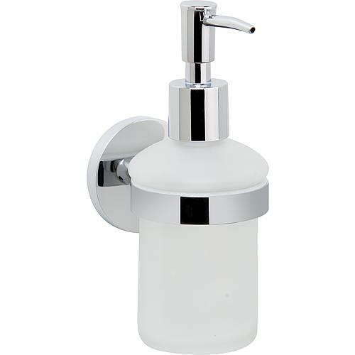 Soap dispenser Rumba, with wall bracket, chrome-plated brass