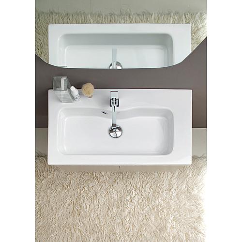 Eola washbasin base cabinet with ceramic washbasin, width 960 mm  Anwendung 6